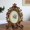 European Style Antique Oval Resin Photo Frame - 6, 7, 8 Inch Options