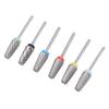 6pcs Nail Drill Bit Set Tungsten Carbide Professional Nail Bit for Electric Nail Drill Machine