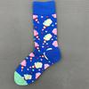 Женские носки унисекс из чесаного хлопка Happy Socks Вишня Клубника