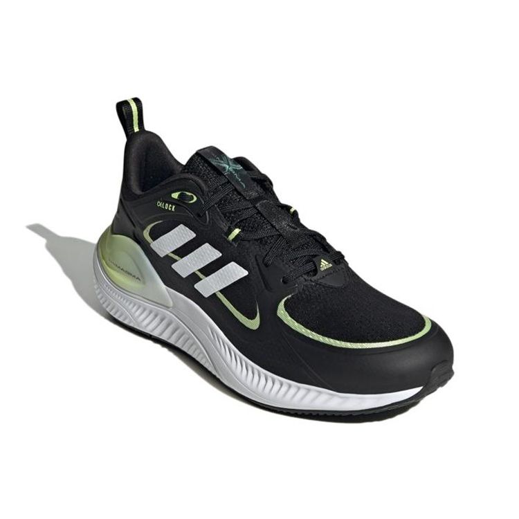 Adidas Alphamagma Q2 Comfortable Trendy Mesh Slip-Resistant Wear-Resistant Breathable Low-Top Casual Running Shoes Unisex Sneakers Black White GX7306