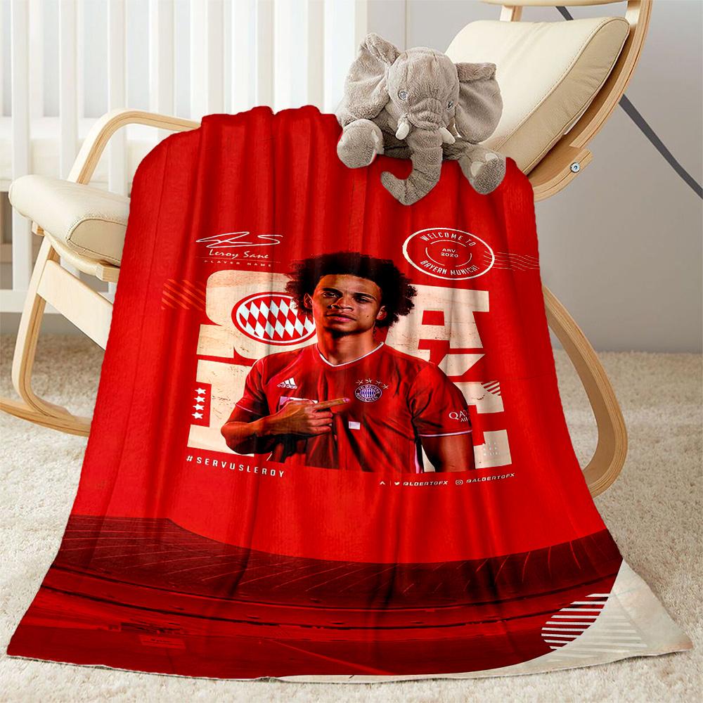 Bayern Munich Blanket Ultra-Soft Suitable for Office Livingroom Chair for All Seasons Warmthful Decor Gifts For Family Or Friends