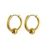 Charm Hip Hop Vintage Men Jewelry Hoop Earrings Korean Stud Earrings Stainless Steel Earrings