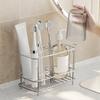 2025Bathroom. Toothbrush holder-stainless steel. Toothpaste holder, used for electric toothbrush holder and storage accessories.