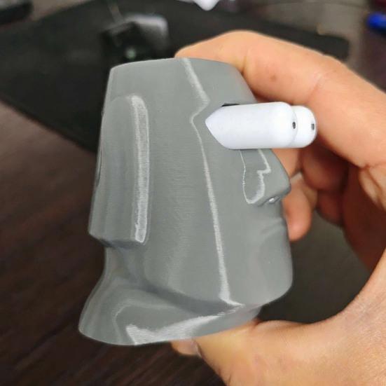 Мультяшная каменная статуя Игрушка для снятия стресса 3D-печатная каменная фигурка с вылезающими глазами Игрушка-фиджет Расслабляющая настольная игрушка для офисного работника