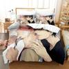 Комплект постельного белья Anime 19 Days Single Twin Full Queen King Size Bed Set Adult Kids Bedroom Duvet Cover Sets 3D Anime Bed Sheet Set