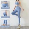 2022 Winter High Waist Nude Yoga Leggings with Pockets - Women's Hip-Lifting Sports Tights