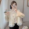 Women's Spring Short Lace Edge Jacket Temperament Elegant Jacket