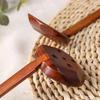 Handle Japanese Style Tableware Wooden Soup Spoon Ramen Spoon Slotted Spoon Kitchen Utensil Tool