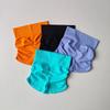 Women's High-waisted Ruched Yoga Shorts, Tummy Control, Hip Lift, Quick-drying Running Shorts, Peach-shaped Buttocks