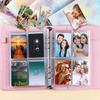 Multi-Pockets Photocard Binder 6 Ring Photo Album Page Binder Pages Inner Page