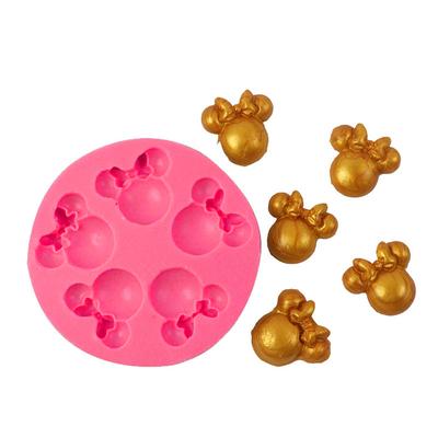 Бант Бантик Мышь Силиконовые Инструменты для Сахарной Мастики из Смолы Инструменты для Капкейков Фондант Торта