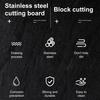 Stainless Steel Cutting Board Double-Sided Chopping Boards for Kitchen Heavy Duty Meat Fruit Vegetable Slicing Board