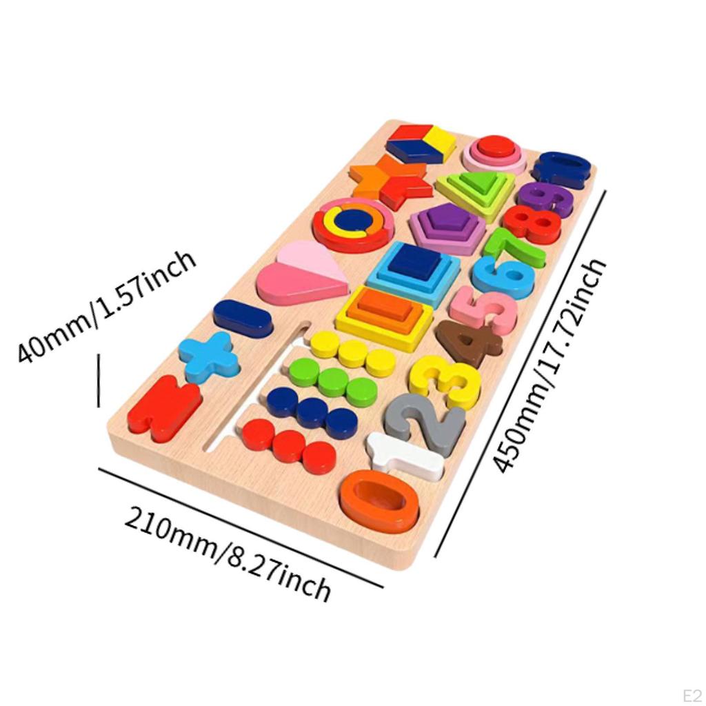 Деревянный сортер форм для обучения детей 1-3 лет, развитие мелкой моторики, игрушка для сопоставления 5 в 1