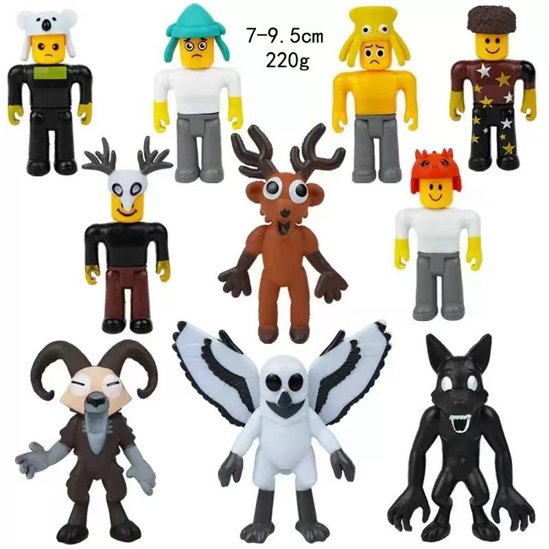 Новая игрушка-фигурка «99 ночей в лесу», модель, ПВХ, настольный декор, фигурка совы, оленя, фигурка «99 ночей в лесу», пластик, подарок для ребенка