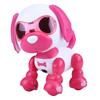 Robot Dog Pet Toy Smart Kids Interactive Walking Sound Puppy LED Educational Gift (Rose Red)