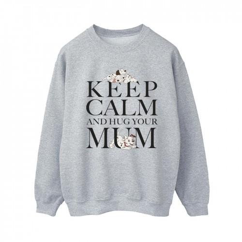 101 Dalmatians Womens/Ladies Keep Calm And Hug Your Mum Sweatshirt