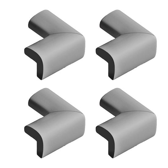 4 шт. Защитник углов мебели для защиты от детей, Противоударный, Самоклеящийся, Угол стола, Прямой угол, Защита углов с острыми краями, Бампер для безопасности ребенка