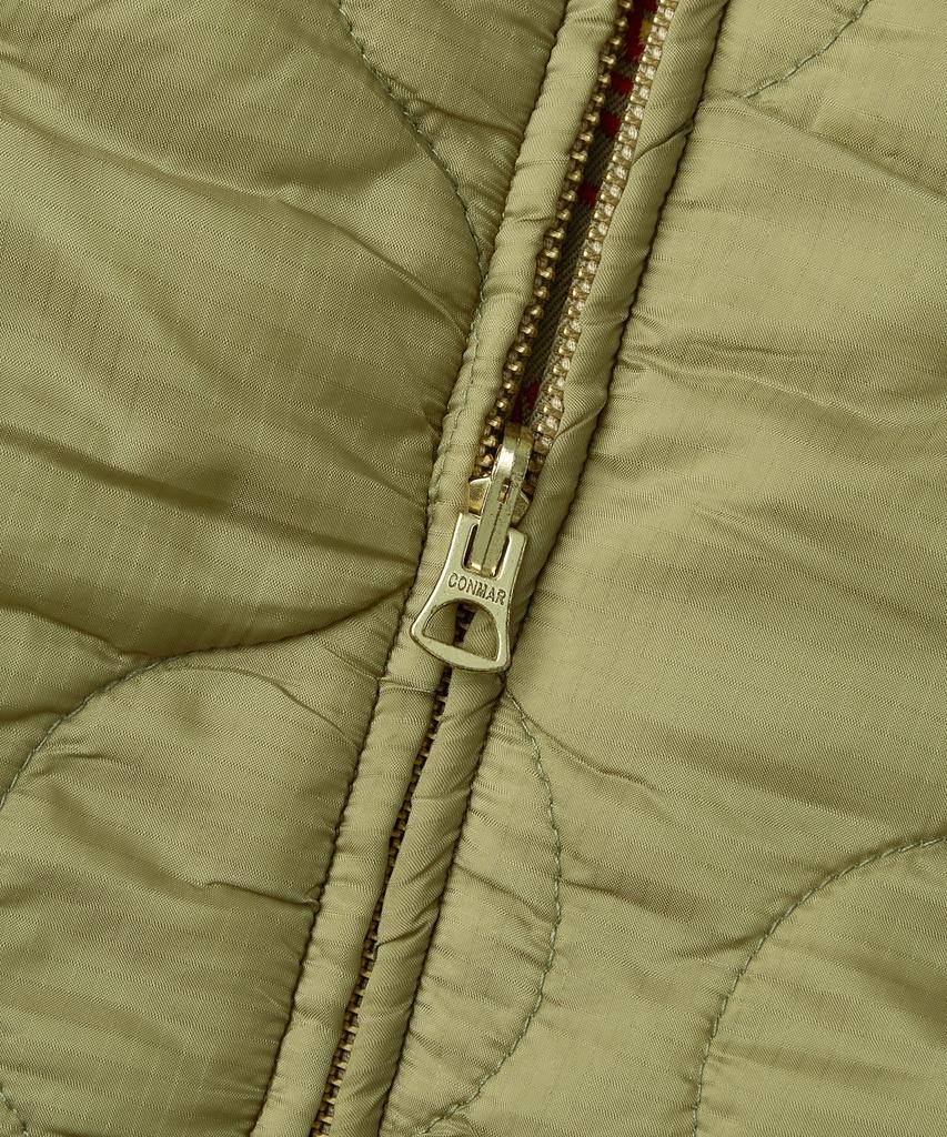 OUTSTANDING [Looney Tunes] Reversible Quilted Jacket_Khaki/Olive Green