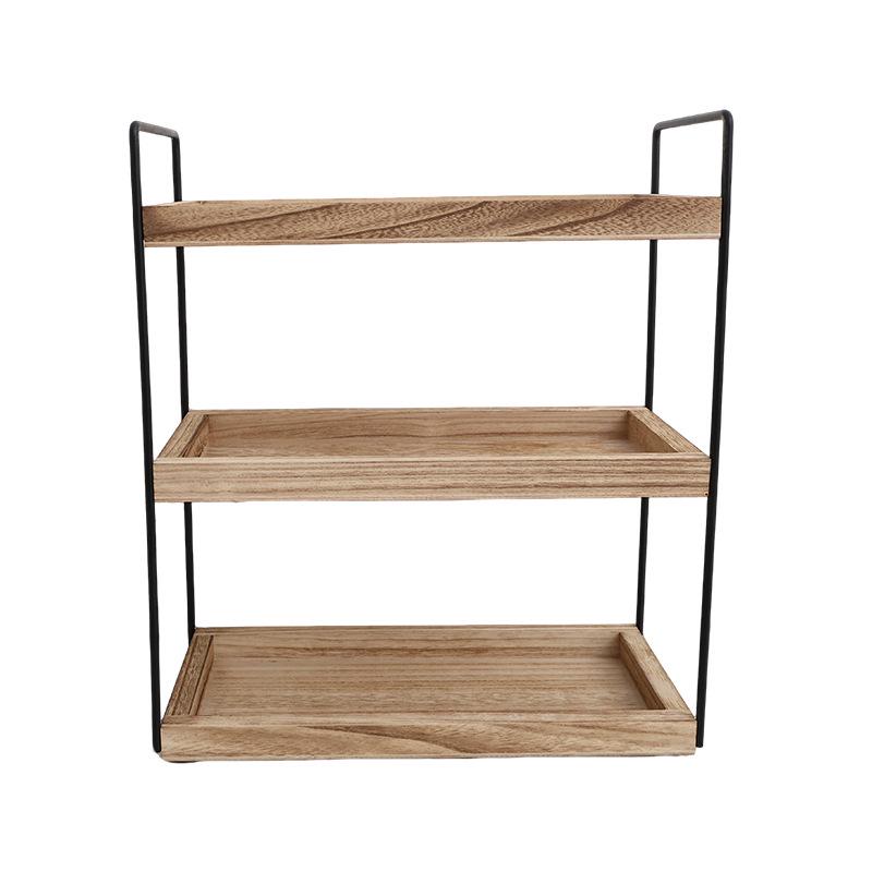 Desktop Cosmetics & Sundries Organizer Shelf - Multi-Layer Storage Rack for Home & Living Room