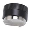 51mm Coffee Distributor Tamper Coffee Leveler Coffee Distribution Tool with 4 Angled Slopes Auto Adjustable Height Black