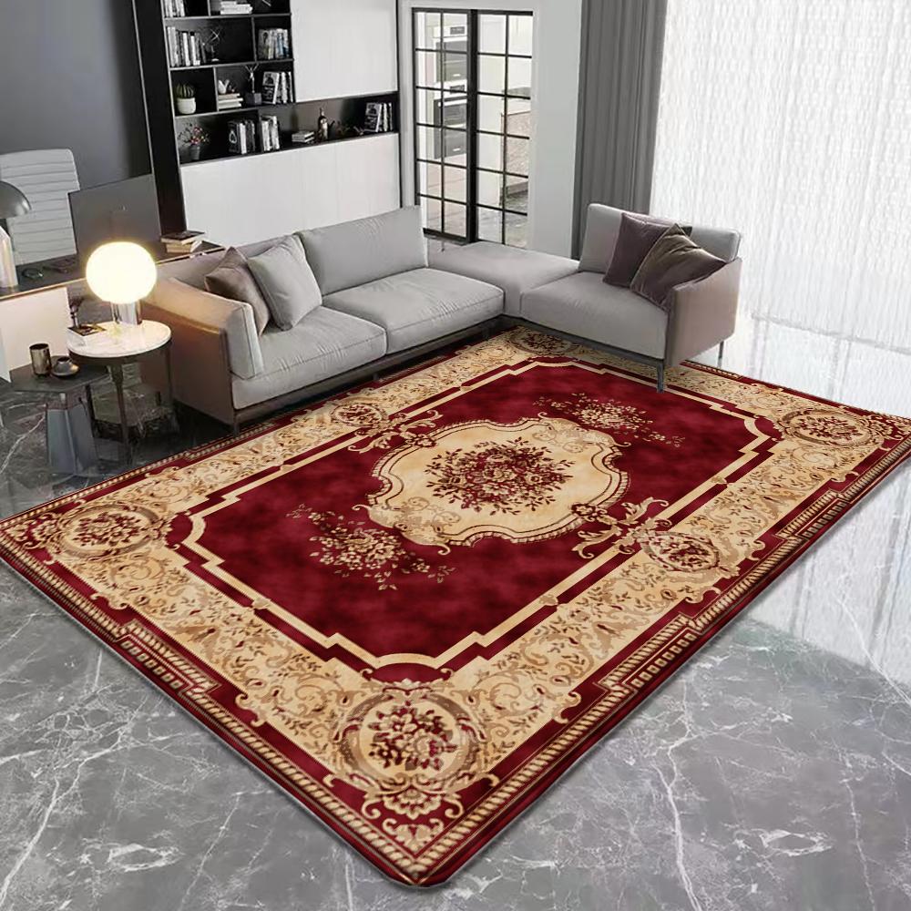 Vintage Moroccan Style Carpet for Living Room Bedroom Home Decor Sofa Table Large Area Rugs Hallway Balcony Non-slip Floor Mat