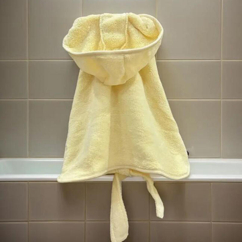 Super Absorbent Cute Pet Bathrobes For Small To Medium-sized Dogs And Cats-quick To Dry, With A Safe Velcro Seal