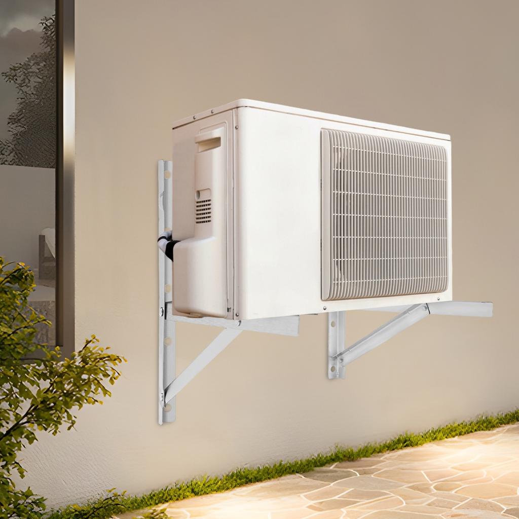 Настенный кронштейн для кондиционера, 2×Утолщенная стойка для кондиционера 1-1,5 л.с., нагрузка 440 фунтов