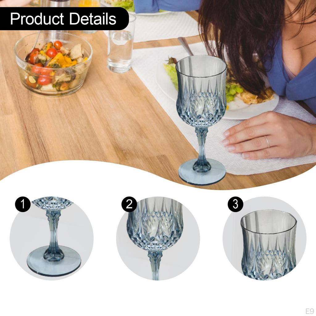 Бокал Классический Домашний Декор Стильный Легкий Напиток Питьевая Посуда для Подарка на День Рождения Мероприятий