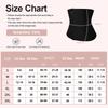 Women Sauna Waist Trainer Slimming Belly Wrap Tummy Control Sweat Band 5 Bones Gym Accessories Losing Weight Lumbar Belt Shaper