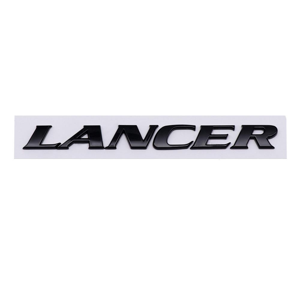 Автомобильный багажник ABS Буквы Логотип Слова Значок Наклейки Для Mitsubishi Lancer Evolution 4 5 6 7 8 9 X EX EVO Аксессуары