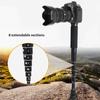 Camera 8 Section Camera Stable Shooting Monopod Lightweight Portable Travel Monopod with Carrying Bag Screw Monopod, Monopod, 1/4-3/8