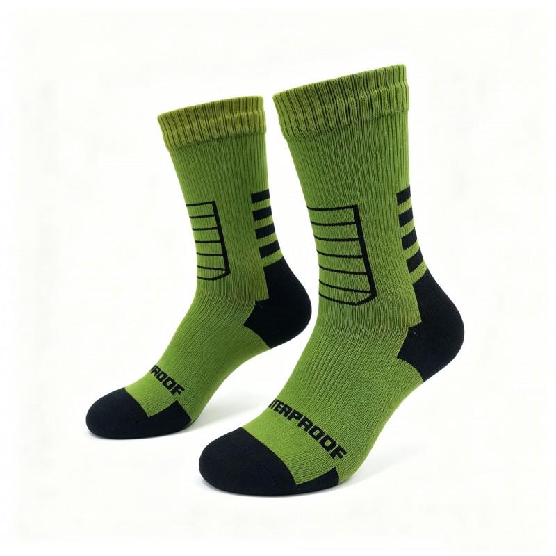 Waterproof Hiking Socks Trekking Climbing Skiing Cycling River Crossing Quick Dry Anti-Slip Warm Breathable Mid-Calf Sport