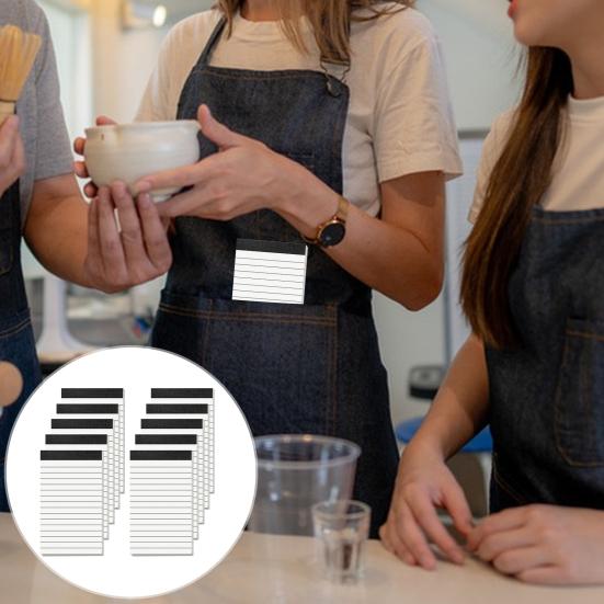 Упаковка из 10 маленьких блокнотов 3x5, линованные блокноты для письма по 30 листов