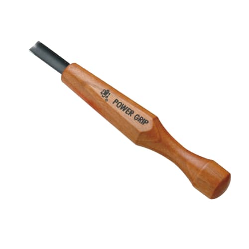 Akira Miki Power Grip Carving Chisel, Shallow Round, 9mm