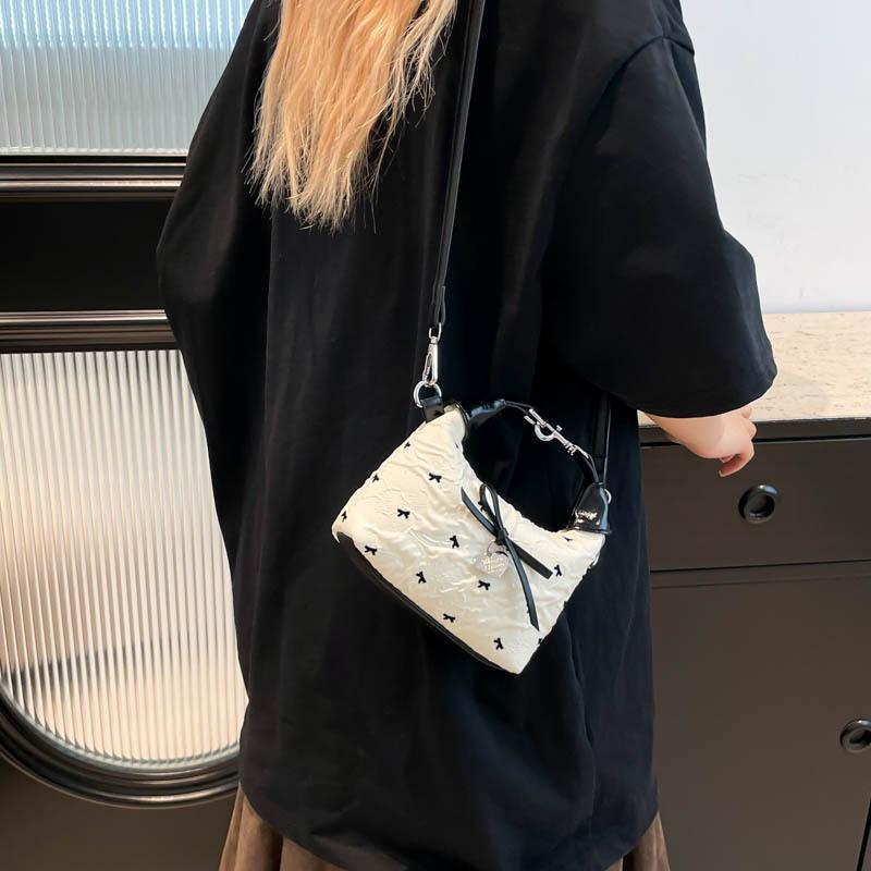 Сладкое украшение в виде бабочки, женская повседневная сумка через плечо для ежедневного использования