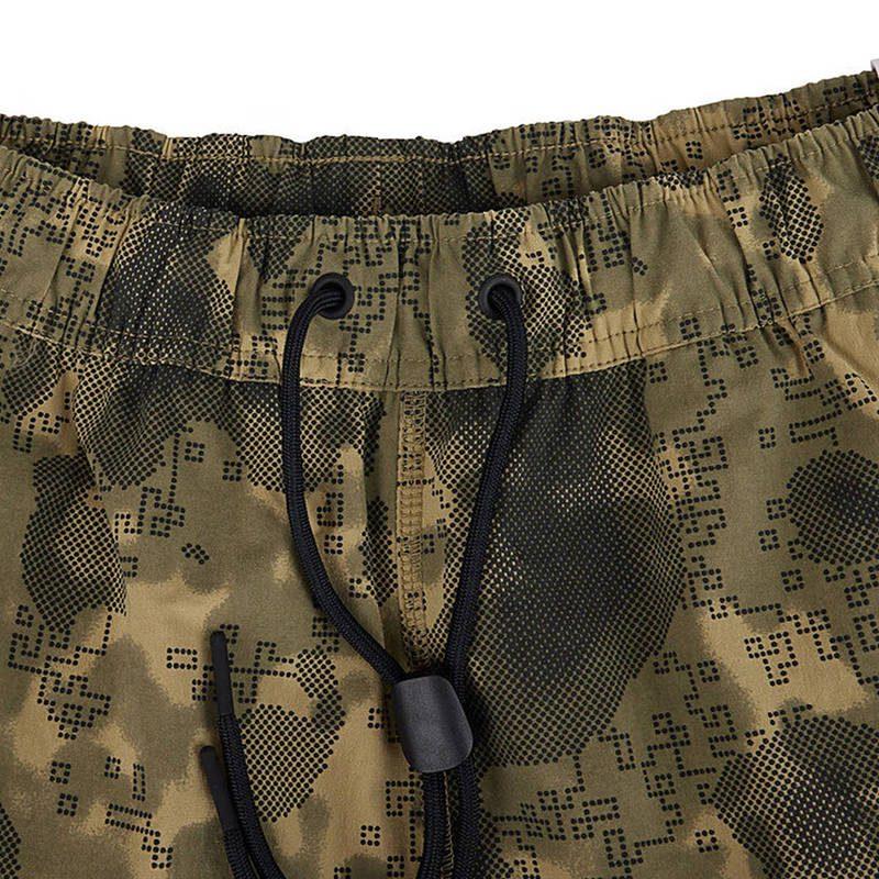 Nike Повседневные шорты мужские оливковые умеренные HV0978-220
