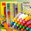 18-Piece No-Mess Kids' Crayons & Oil Pastels Set for Kindergarten