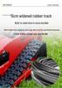 Remote Control Smart Crawler Lawn Mower & Mulcher