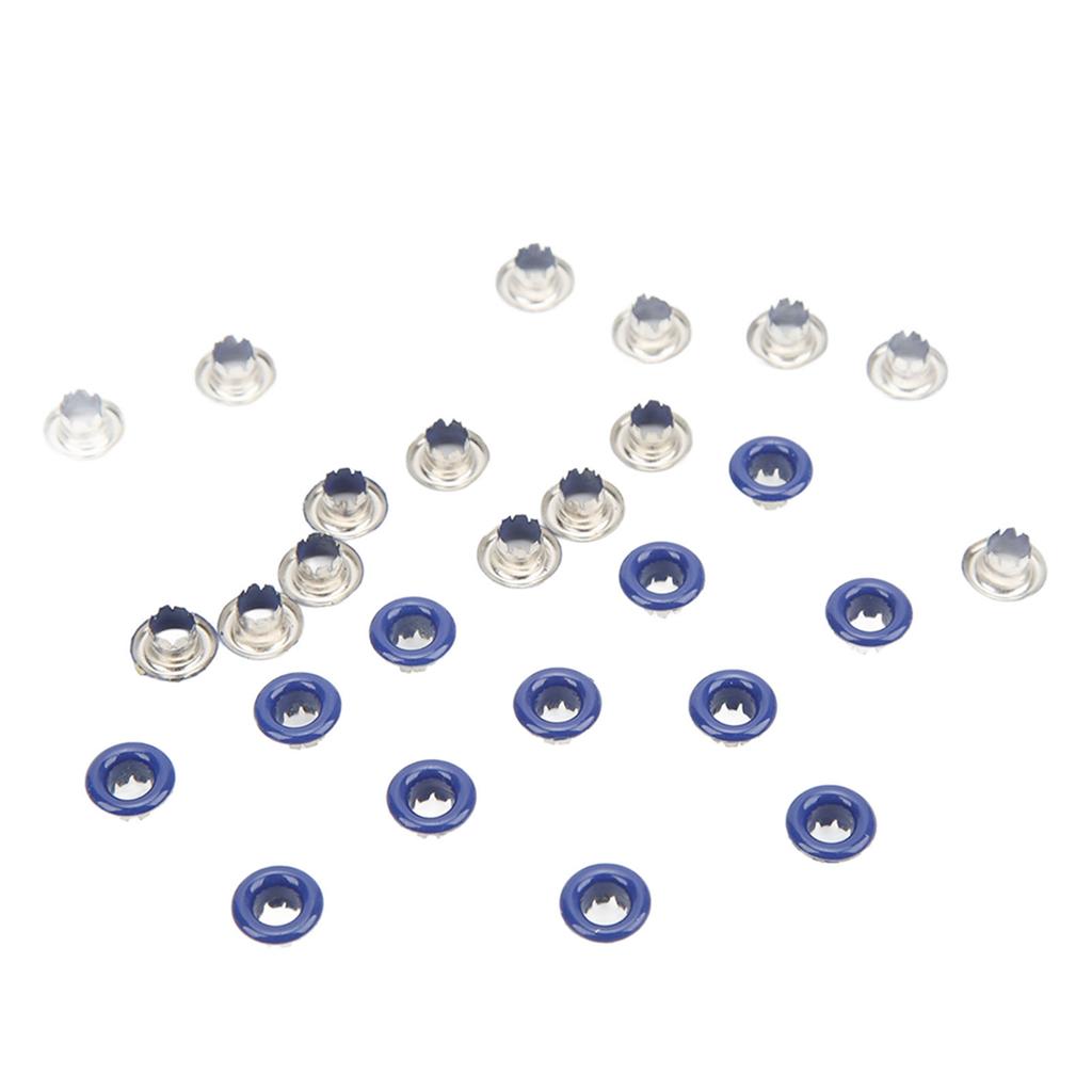 500Pcs Eyelet Grommet Color Round Edge Fine Workmanship Good Toughness Metal Eyelets for Shoes