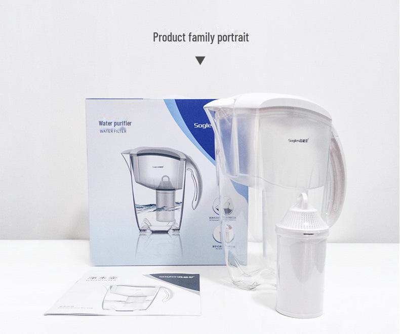 Чайник-очиститель воды Sugren для дома с фильтром из активированного угля для непосредственного питья