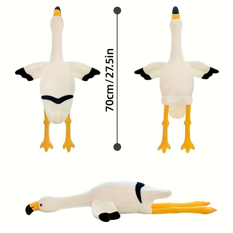 Мягкая игрушка Фламинго Плюшевая игрушка Мягкий Плюшевый Фламинго с Милыми Крыльями Очаровательная Плюшевая Игрушка Животное из Зоопарка Подарок для Ребенка Розовый/Белый