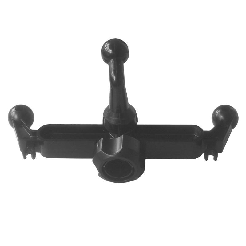 Multiple Device Mounting Adapters 17mm Ball Joint Connector Plastic 17mm Ball Head Expansion Brackets for Phone Camera Holder