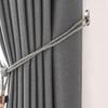 2pcs Durable Modern Hold Curtain Holder Curtain Holdback Wall Hanger Mounted Metal Hooks