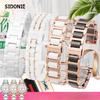 Высококачественный керамический ремешок для часов Rossini Guess Ebo Watch King Браслет из нержавеющей стали 16 18 мм