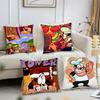 P-Pizza Tower Game Pillow Case Square Pillow Bedroom Sofa Leisure Comfort Cushion Car Living Room Home Decoration