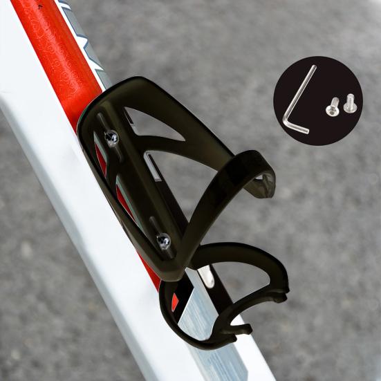 Yousheng Bike Water Bottle Cage Lightweight Universal MTB Road Mountain Bicycle Beverage Water Cup Mount Holder Storage Rack Bike Accessories