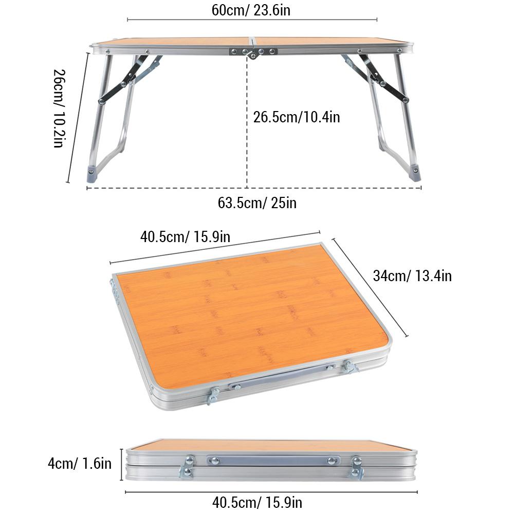 Портативный складной столик, уличный складной небольшой столик для кемпинга, пикника на пляже