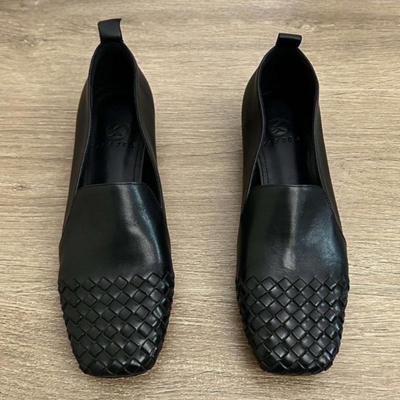 Модные римские ретро лоферы из натуральной кожи с коровьим принтом для женщин, 2025, осенняя мода, слипоны, плоская подошва, квадратный носок, новая модель женской обуви