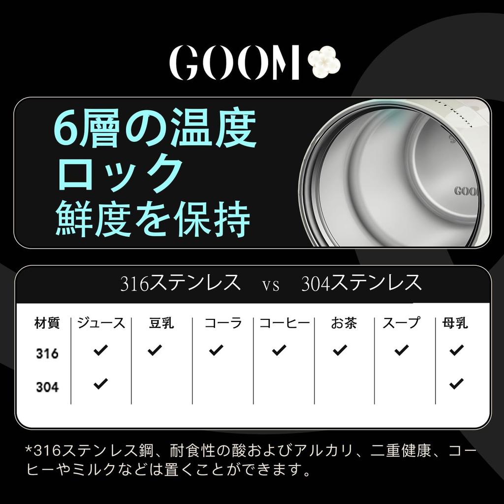 Кружка для воды GOOM Кофе 316 Нержавеющая сталь Прямая Вакуумная Ремешок Кружка из нержавеющей стали Бизнес Тамблер, Бутылка, Бутылка, Чашка, Сталь, 550 мл, Питье, Изоляция,