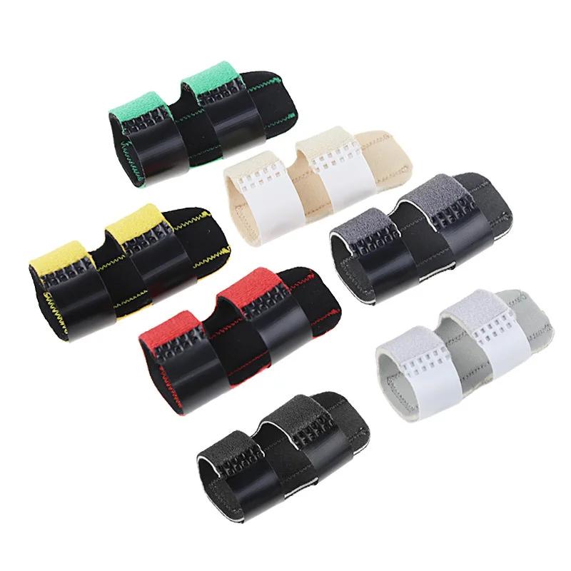 1Pcs Adjustable Finger Splint Brace Built-in Aluminum Alloy Mallet Finger Brace for All Fingers Tendon Release Pain Relief